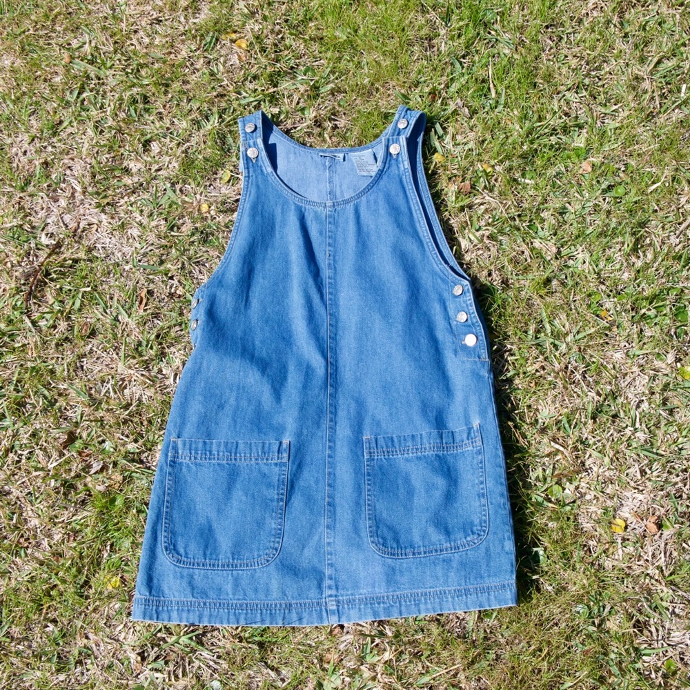 Vintage 90s Jean Mini Dress